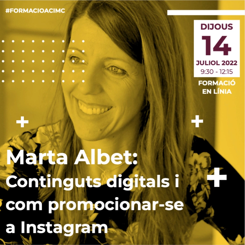 Marta Albet: Continguts digitals i com promocinoar-se a Instagram